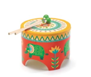 Tambour de sol DJECO Jeu musical pour enfant Accessoire