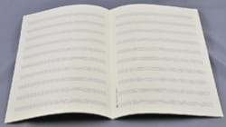 Papier à Musique - 10 portées - Format A4 - Papier à Musique - Papier