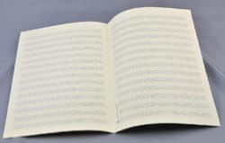 Papier à Musique - 14 portées - Format A4 - Papier à Musique - Papier