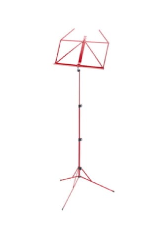 Pupitre K&M 101 - Couleur ROUGE Accessoire pour Musicien Accessoire