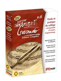 Logiciel - Logiciel CRESCENDO VERSION 6 - Edition Complète - CD-ROM - Accessoire - di-arezzo.fr