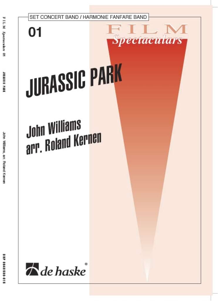 Theme from Jurassic Park Williams John Partition ENSEMBLES, BANDS