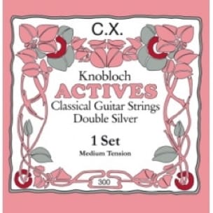 JEU de Cordes pour Guitare KNOBLOCH Carbone Tension Médium 
