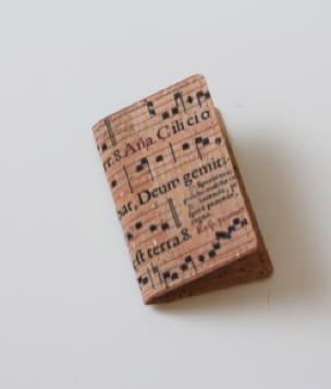 Etui en liège - Sainte Cécile pour cartes de visite
