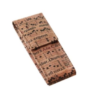 Etui en liège - Sainte Cécile pour crayons - Cadeaux - Musique