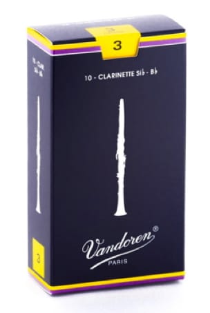 Vandoren CR103 - Anches Clarinette Si bémol 3.0