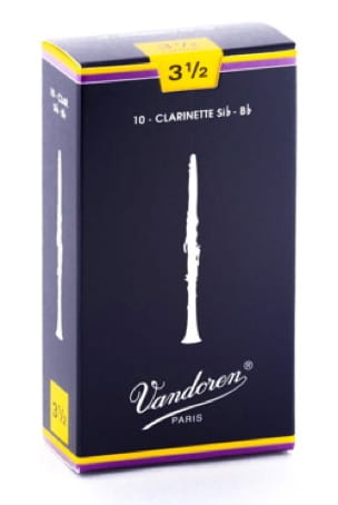 Vandoren CR1035 - Anches Clarinette Si bémol 3.5
