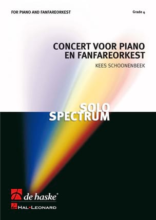 Concert voor Piano en Fanfareorkest - Schoonenbeek Kees - Partition