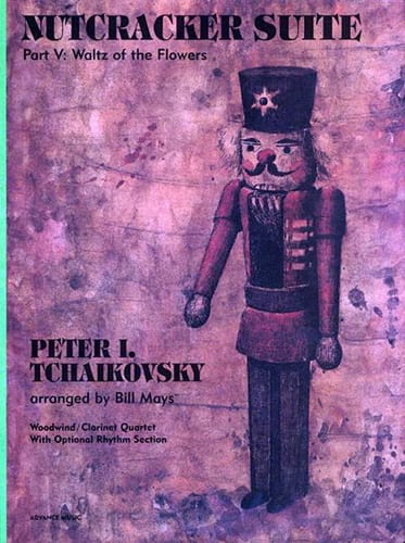 Waltz of Flowers from Nutcracker - 4 clarinets - TCHAIKOVSKY
