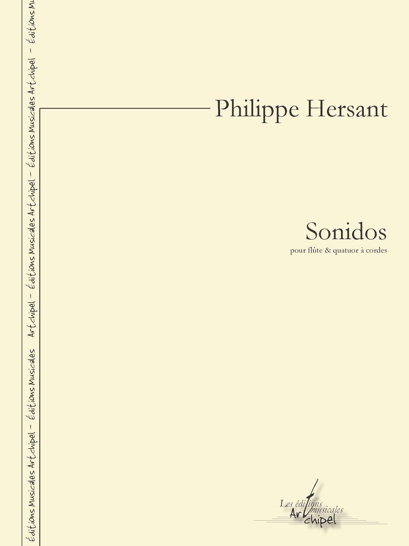 Sonidos Philippe Hersant Partition Quintettes