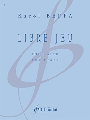 Libre jeu Karol Beffa Partition Alto
