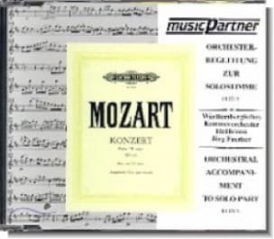 CD - Concerto Flûte en Ré Maj. - KV 314 - MOZART - Partition