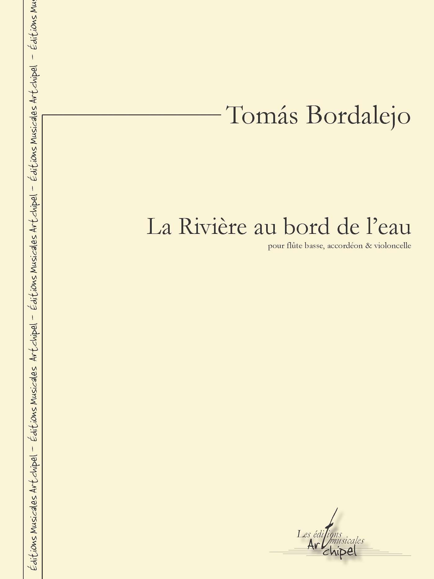 La rivière au bord de l'eau Tomas Bordalejo Partition Trios