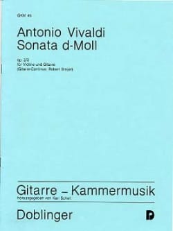 Sonate d-Moll op. 2/3 - Violine Gitarre VIVALDI Partition Duos