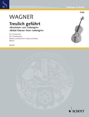 Treulich Geführt WAGNER Partition Violoncelle