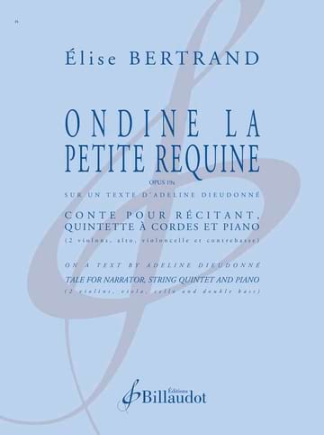 Ondine la petite requine Elise Bertrand Partition
