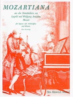 Mozartiana Mozart Leopold & Wolfgang Partition Flûte à bec