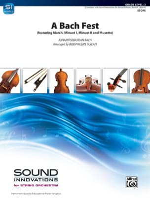 Parcourir les pages de A Bach Fest - BACH - Partition