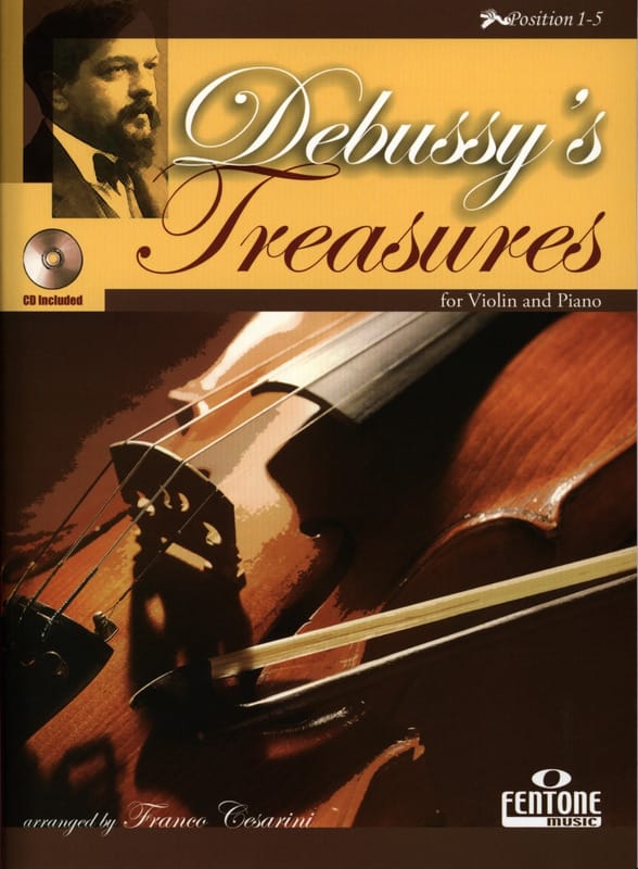 Debussy's Treasures DEBUSSY Partition Violon