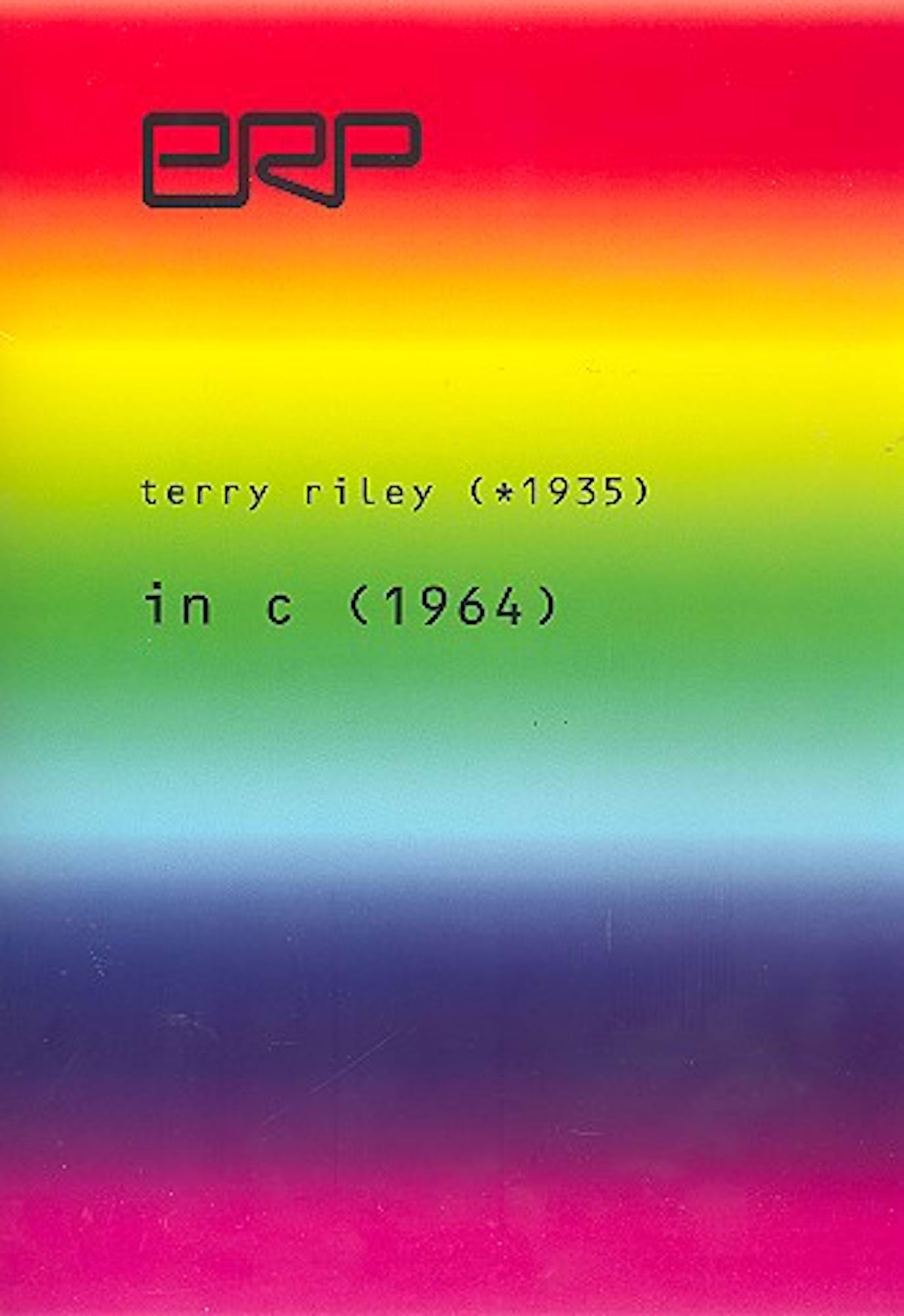 in c - Terry Riley - Partition - Grand format