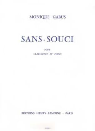 Sans-souci - Monique Gabus - Partition - Clarinette