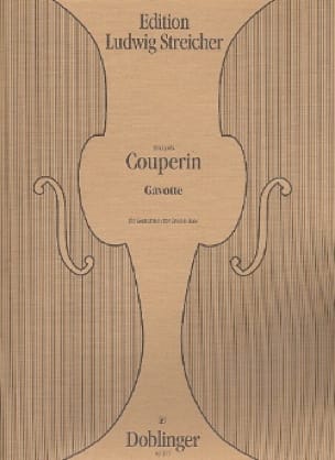 Gavotte - Contrebasse COUPERIN Partition Contrebasse