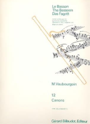 12 Canons Marc Vaubourgoin Partition Basson
