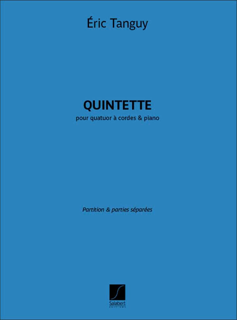 Quintette Eric Tanguy Partition Quintettes
