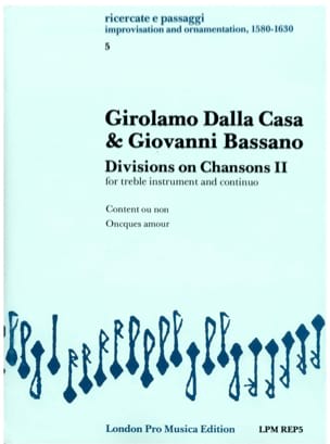 Divisions on Chansons II - Dalla Casa Girolamo & Bassano Giovanni