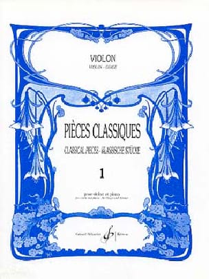 Pièces Classiques Volume 1 - Violon Patrice Sciortino Partition Violon