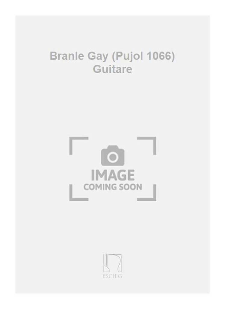 Branle Gay Roy Adrien Le Partition Guitare