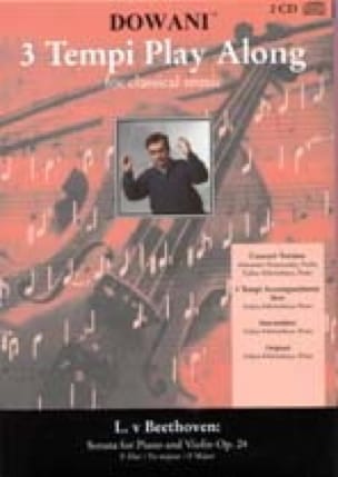 Sonate Op. 24 Le Printemps En Fa Majeur - CD BEETHOVEN Partition