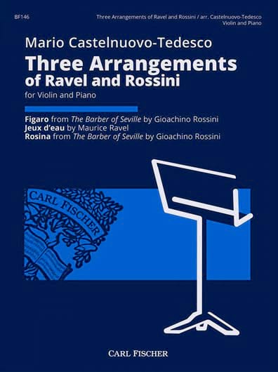 3 Arrangements of Ravel and Rossini