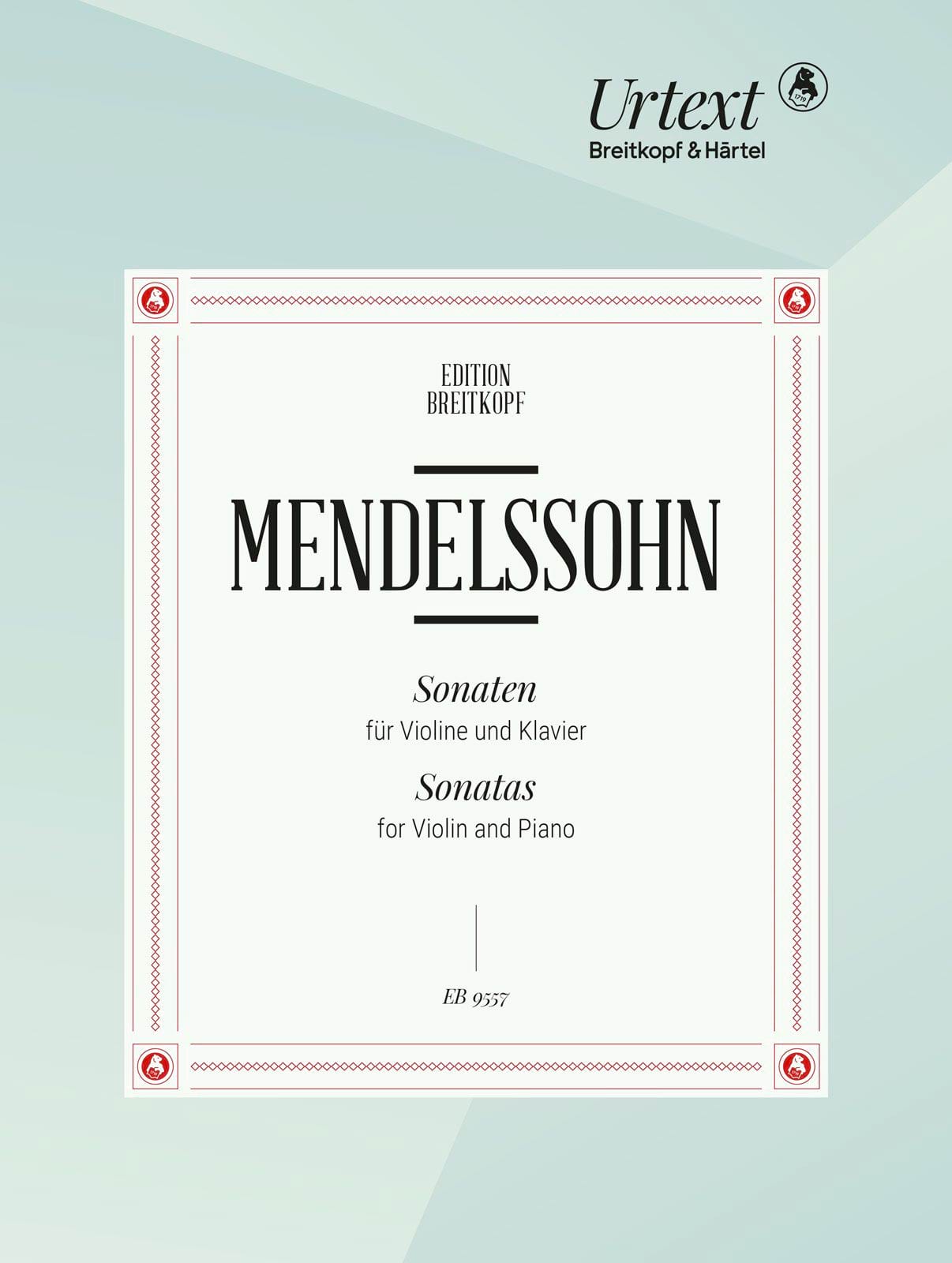 Sonates - Violon et piano - Bartholdy Felix Mendelssohn - Partition
