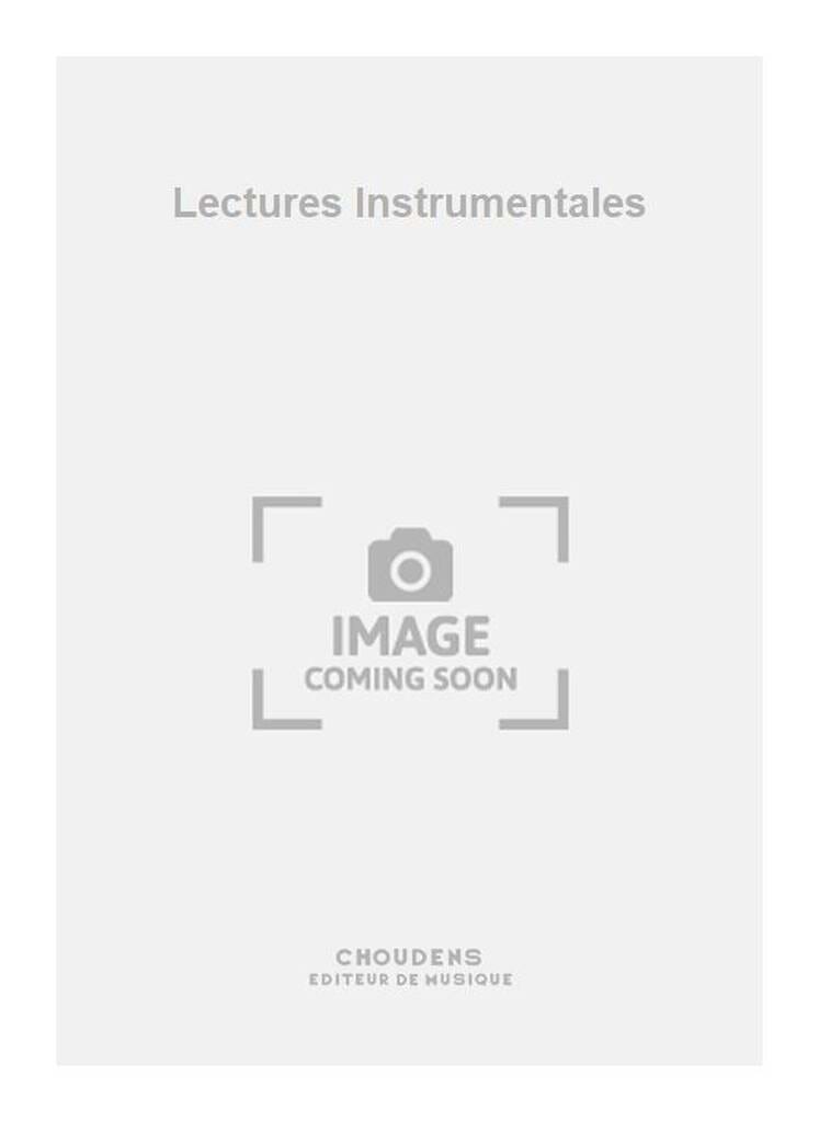Lectures instrumentales - Volume 4 A - Robert Soubeyran - Partition