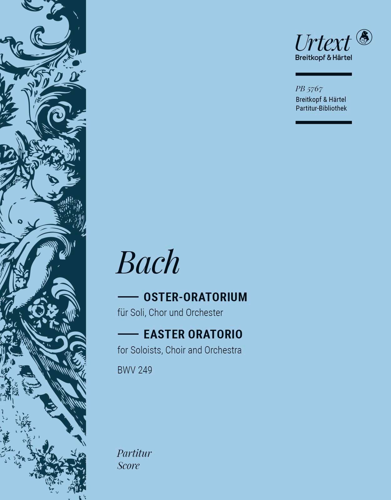 Oratorio de Pâques BWV 249 BACH Partition Grand format