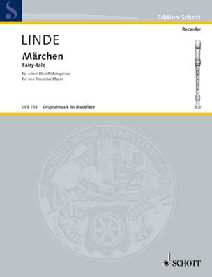 Märchen Hans-Martin Linde Partition Flûte à bec