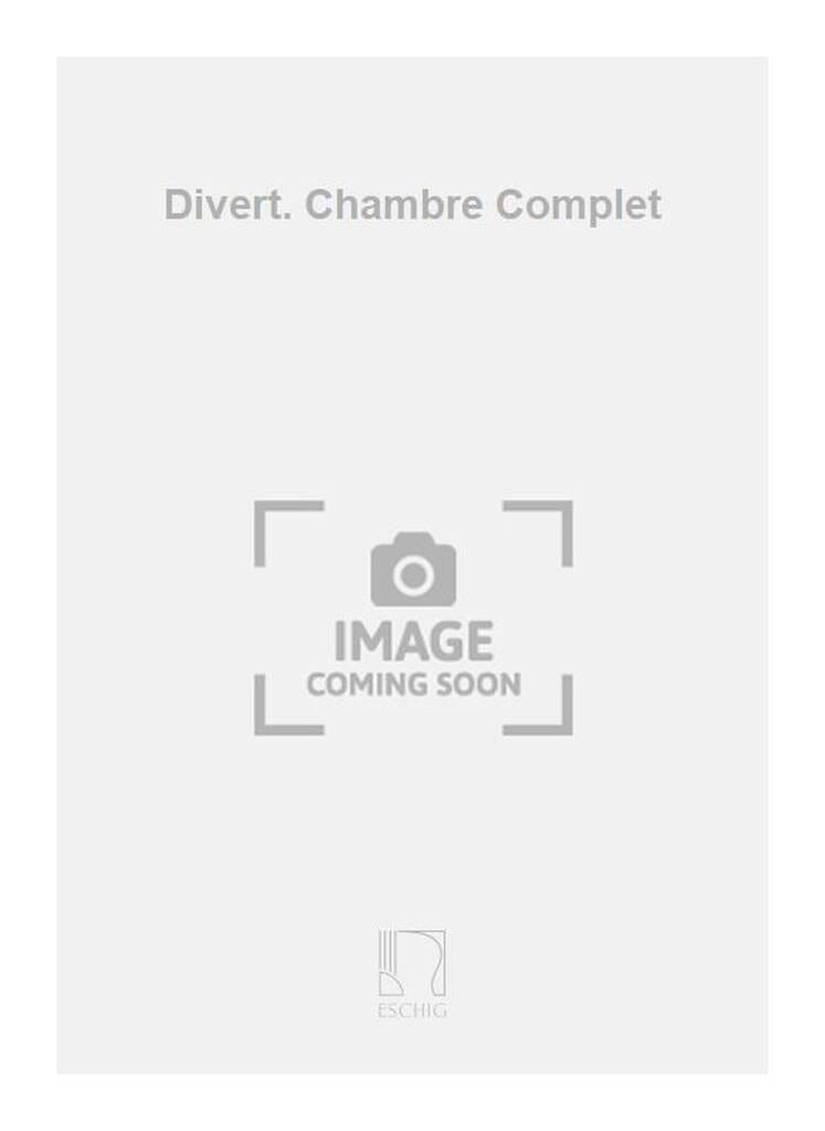 Divertissement de chambre Henri Sauguet Partition Quatuors