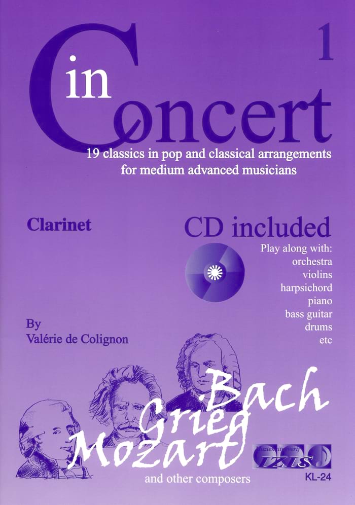 In Concert Volume 1 Partition Clarinette