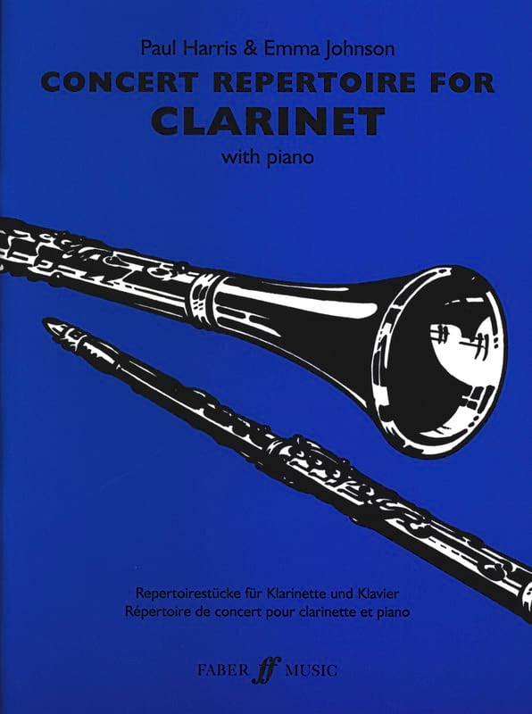Concert repertoire for clarinet - Harris Paul / Johnson Emma