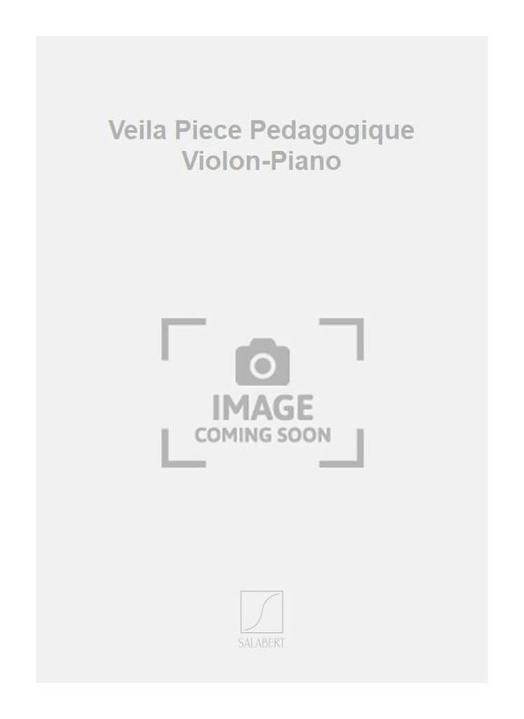 Veïla François Rossé Partition Violon