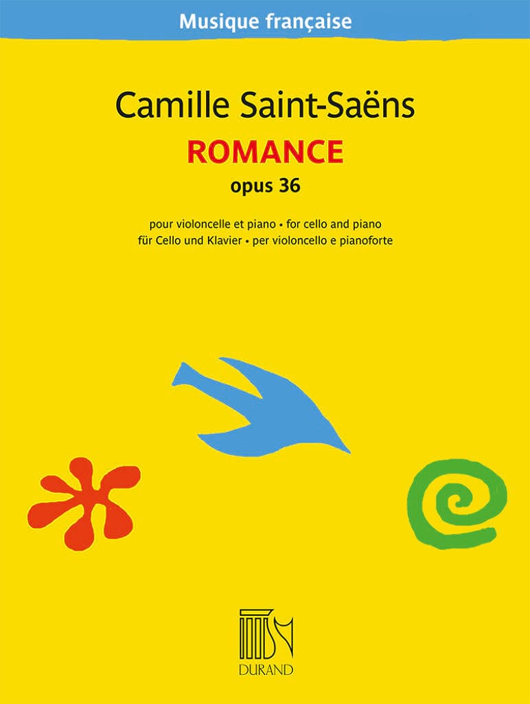 Romance - Violoncelle SAINT-SAENS Partition Violoncelle