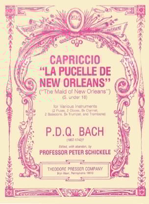 P.D.Q. Bach - Capriccio La Pucelle De New Orleans - Partition - di-arezzo.fr