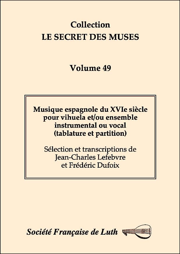 Musique espagnole du XVIe siècle Partition