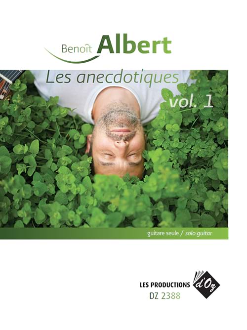 LES ANECDOTIQUES VOL. 1 Benoît Albert Partition
