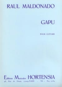 Gapu Raul Maldonado Partition Guitare