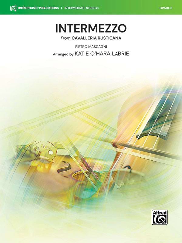 Intermezzo de Cavalleria Rusticana Pietro Mascagni Partition
