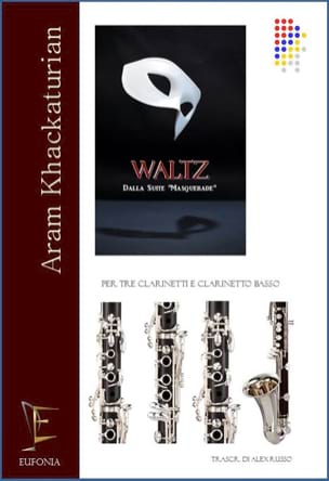 WALTZ PER QUARTETTO DI CLARINETTI KHATCHATURIAN Partition Clarinette