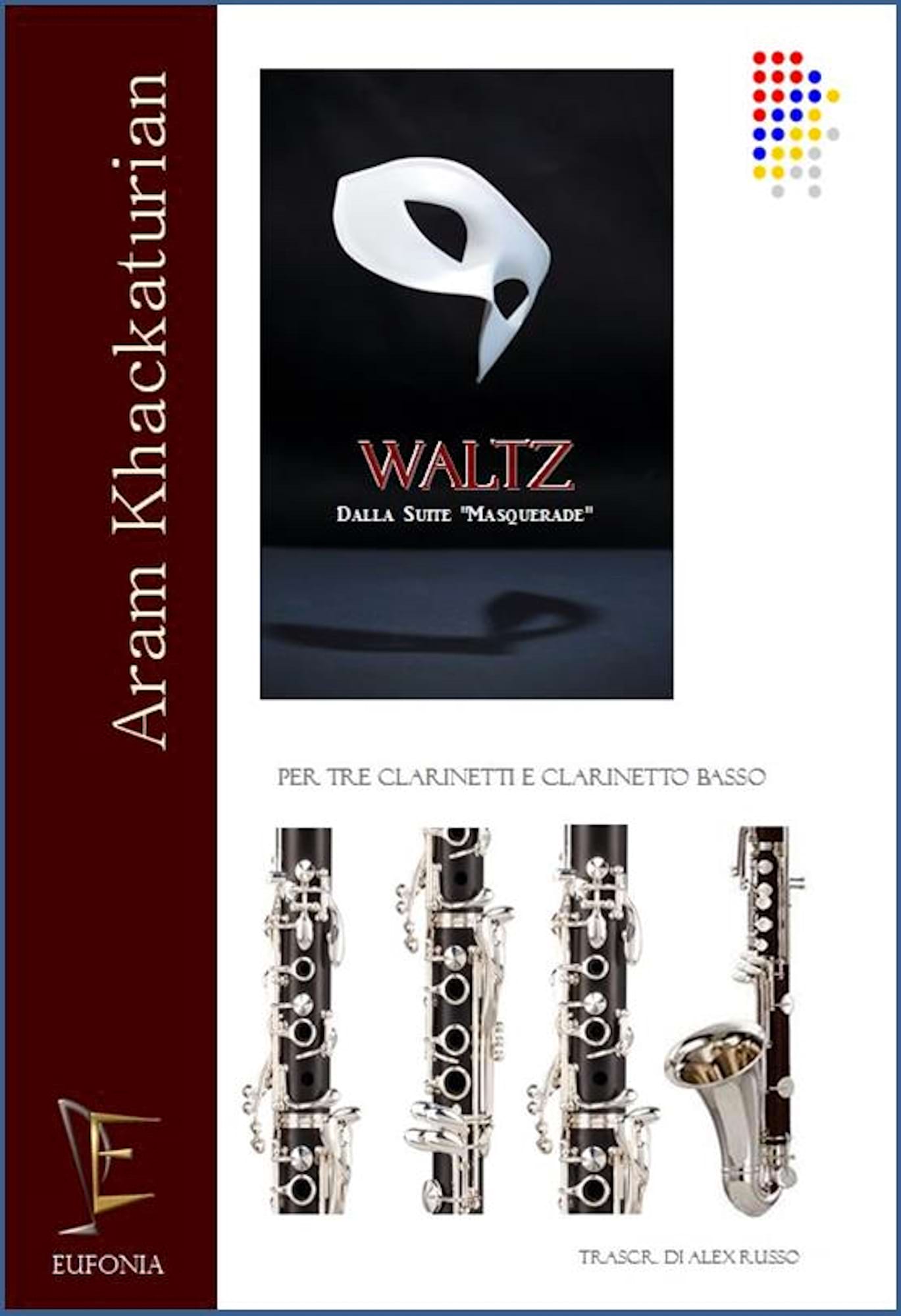 WALTZ PER QUARTETTO DI CLARINETTI - KHATCHATURIAN - Partition