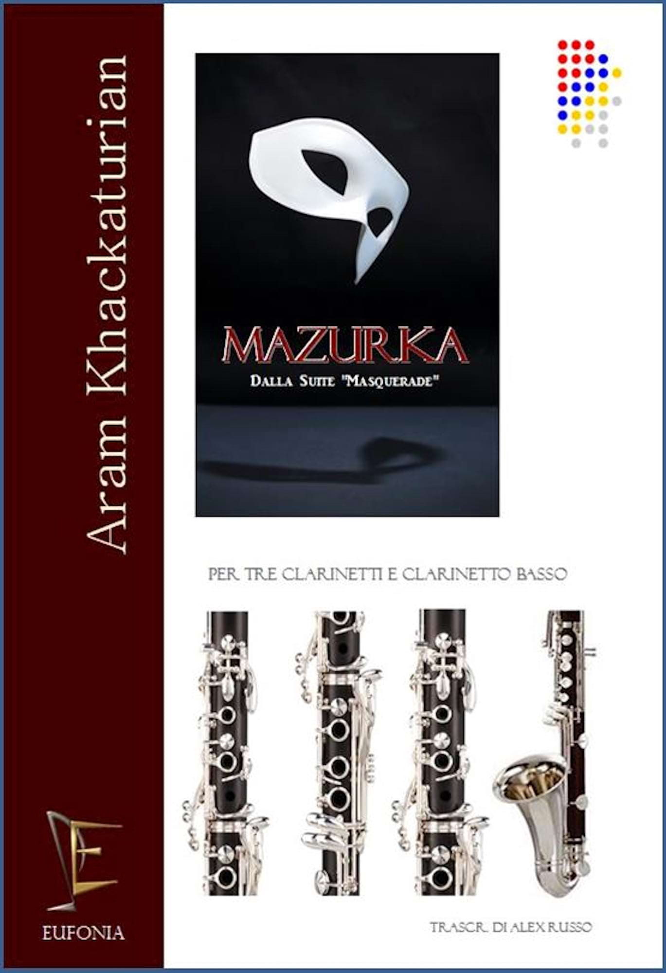 MAZURKA PER QUARTETTO DI CLARINETTI - KHATCHATURIAN - Partition
